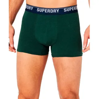 Superdry Multi Boxershorts 3 Einheiten - Enamel / Oregon / Bright Green - 2XL