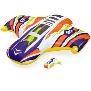 BESTWAY Luftmatratze Splash Shuttle 117 x 107 cm Mehrfarbig