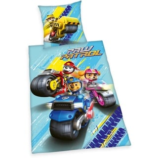 Herding Paw Patrol Bettwäsche Set 2 tlg.135x200cm 80x80cm