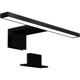 B.K.Licht Spiegelleuchte 8 W 780 lm 4000 K Schwarz 30 cm