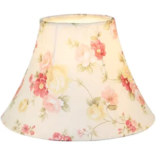 Eastlion 9.8" Retro Palace Anhänger Handgefertigte Anhänger E14/E27 Lampenschirm für Tischleuchten,Stehleuchten,Wandleuchten,13x25x17cm Floral
