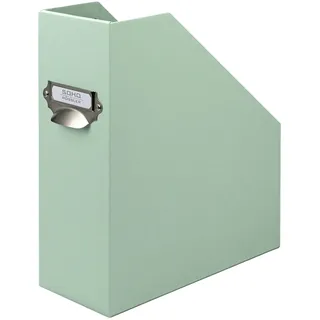 RÖSSLER SOHO Stehsammler A4 | Stehsammler Pappe aus stabilem Karton | Büro Organizer | Schreibtisch Organizer | Zeitschriftenhalter | 315 x 260 x 115 mm | 1 Stück | Farbe: Grün | Mint
