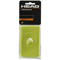 HEAD Unisex-Erwachsene 5 Schweißband, Lime, Einheitsgröße