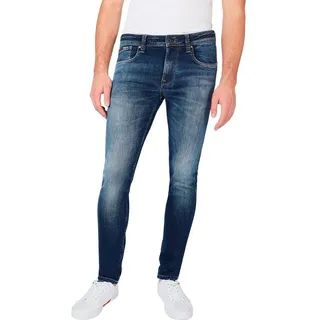 Pepe Jeans Herren Finsbury Jeans, Blau (Denim-N74), 40W / 34L