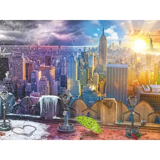 Ravensburger NY im Winter und Sommer (1500 Teile)