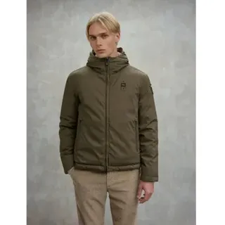 Blauer für Herren. 25WBLUC06082 Grüne Ballard-Wendejacke (XXL), Beige, Lässig, Polyester
