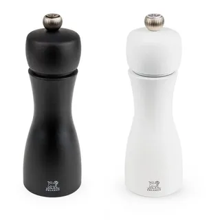 Peugeot Tahiti Duo Set Pfeffermühle 15 cm Schwarz/Weiß unbefüllt