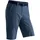 Kurze Damen Wanderhose Wasserabweisend Blau 36