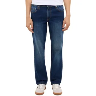 Mustang Big Sur Jeans in dunkelblauer Waschung-W33 / L34