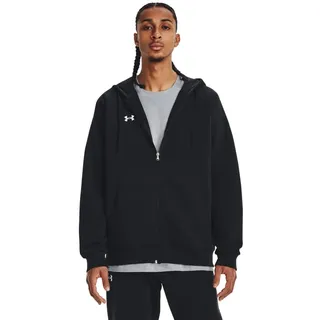 Under Armour Herren UA Rival Fleece FZ Hoodie, Fleece Zip Up Hoodie, weich gebürsteter Herren Pullover mit durchgehendem Reißverschluss