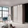 Schwebetürenschrank Malibu 165 x 216 x 67 cm Braun/Weiß