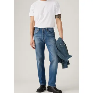 Levi's für Herren. 00501-3719 Jeans 501 Original blau (34/32), Lässig, Baumwolle, Denim