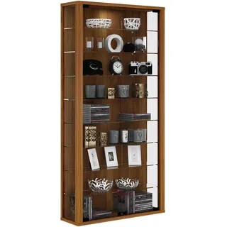 VCM Vitrine Vitrosa Maxi 59 x 18 x 114 cm Braun