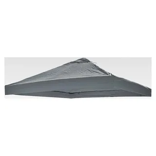 Ersatzdach für Pavillon 3x3 m Hellgrau wasserdicht aus PVC-beschichtetem Polyester - Hellgrau