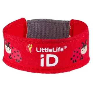 Littlelife Ladybird Child Id Bracelet Rot