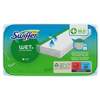 Swiffer WET+ Antibacterial Feuchte Bodentücher Mikrofaser,