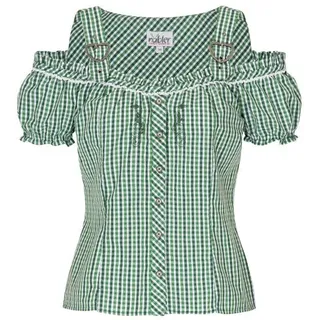 Nübler Dirndlbluse »Miederbluse Herta«, grün