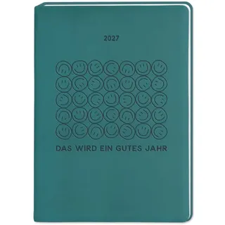 Grafik Werkstatt Das Original GmbH & Co. KG Terminplaner Lederlook 2027 Schwarz