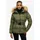 Fuji Belted Steppjacke Beetle Grün XL