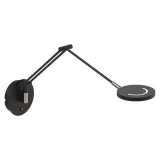 Wandleuchte - schwarz - Soleil - glas metall - bettlampe - LED - 3259ZW - Steinhauer Exclusive - Schwarz
