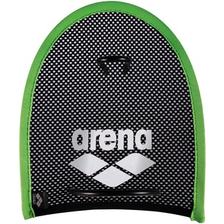 Arena Unisex Schwimm Wettkampf Trainingshilfe Hand Paddles Netzstoff für Krafttraining, grün (Acid Lime-Black), M