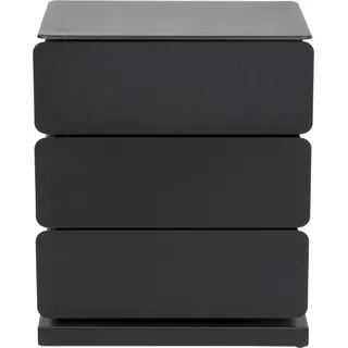 Spinder Schuhkommode 37 x 55 x 26 cm schwarz matt / schwarz