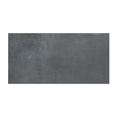 Bodenfliese Eco Concrete Feinsteinzeug Graphit Glasiert Matt 30,4 cm x 60,8 cm