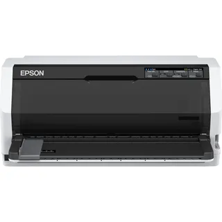 Epson LQ 780N - Printer - B/W - dot-matrix - A3 - 360 x 180 dpi - 24 pin - up to 487 char/sec - parallel, USB 2.0, LAN - Schwarz, Weiß