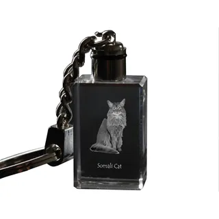 Somali-Katze - Wanduhr mit Katze, Regal Uhr mit Druck, personalisierte Hausdekoration von Art-Dog.