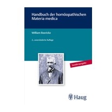 Handbuch der homöopathischen Materia medica