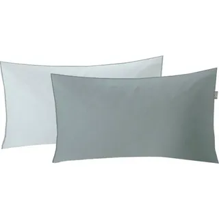 KLEINE WOLKE Kissenbezug Linda 40 x 80 cm Grün