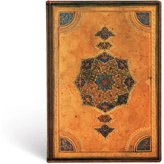 Paperblanks - Safawidische Bindekunst - Notizbuch Midi Flexi Liniert, 176 Seiten, Midi (180 x 130)