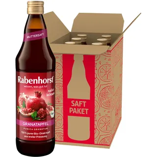 Rabenhorst Granatapfel MUTTERSAFT 6er Pack (6 x 700 ml)