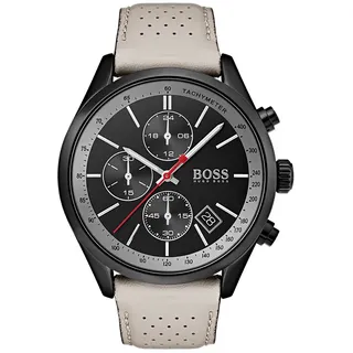 HUGO BOSS Grand Prix 1513562 Leder 44 mm 1513562