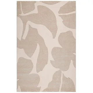 Esprit Flachwebeteppich , Creme, Beige , Textil , Floral , rechteckig , 160x225 cm , Textiles Vertrauen - Oeko-Tex® , für Fußbodenheizung geeignet, in verschiedenen Größen erhältlich, pflegeleicht, leicht zusammenrollbar , Teppiche Und Böden, Teppiche, Webteppiche