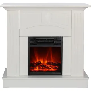 El Fuego Elektrokamin Malmö Weiß 900/1800 W regelbar