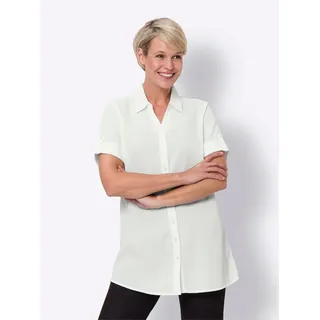 Classic Basics Longbluse, weiß