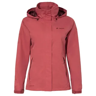 Vaude Regenjacke Damen leicht - Women's Escape Light Jacket, wasserdichte Outdoor-Jacke, atmungsaktiver Windbreaker mit Kapuze, Klimaschonende Wanderjacke