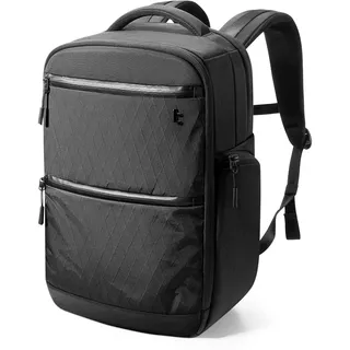 tomtoc X-Pac Rucksack, Premium Laptop Rucksäcke Tagesrucksack für Arbeit Business Work Reise Travel, Herren TechPack Backpack Daypack für 15,6-Zoll Laptop, 28 Liter, Schwarz
