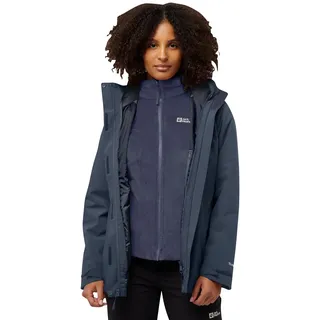 Jack Wolfskin Rotwand 3in1 Jacke Damen Midnight Sky S