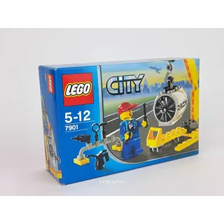 Original LEGO City 7901 Mechanische Flugzeuge - Technik Flughafen