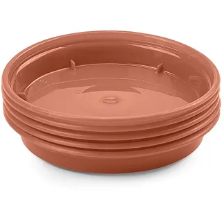 Untertasse Set für 7.6cm & 10.2cm Töpfe, Terrakotta