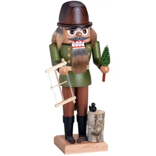 Nussknacker Waldarbeiter Höhe ca 27cm NEU Erzgebirge Nußknacker Weihnachtsfigur
