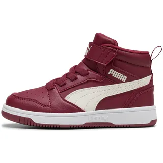 Puma Rebound V6 Mid Kinder team regal rot/warm weiß/puma weiß 29