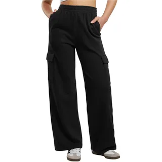 Urban Classics Damen Sporthose Ladies Baggy Light Terry Sweat Pants, Baggy Jogginghose für Frauen, Loose Fit