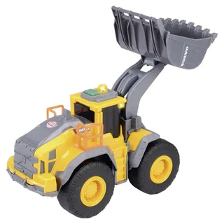 Dickie Toys Spielzeugauto , Gelb, Grau, Multicolor , Kunststoff , 25x12.50x9.50 cm , Spielzeug, Spielzeugautos