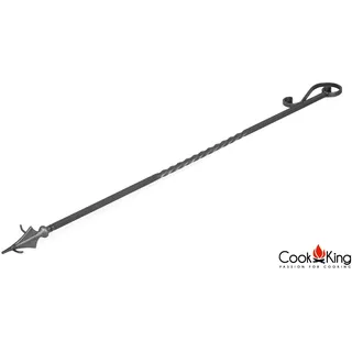 Schürhaken für Feuerschalen aus Stahl Kaminbesteck Aschekratze zum Grillen