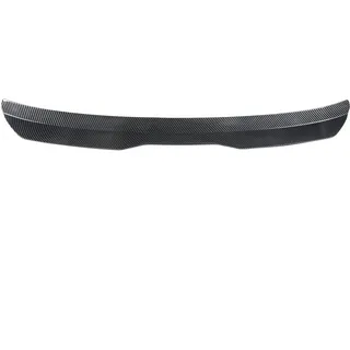 Heckscheiben-Dachspoiler, KIMISS Heckspoiler-Visier-Abweiser Heckdach-Kofferraum-Formlippe Universal Zur Verringerung des Widerstands der Fensteroberlippen-Formleiste (Kohlefaser-Stil)