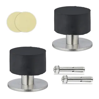 Relaxdays Relaxdays, Türstopper, 2x Türstopper (2 Stück, 4.5 x 4.5 x 4 cm)
