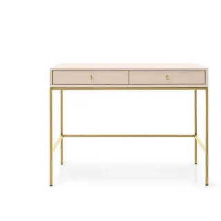 masseno Mondo Konsolentisch 104x78x50 cm Beige